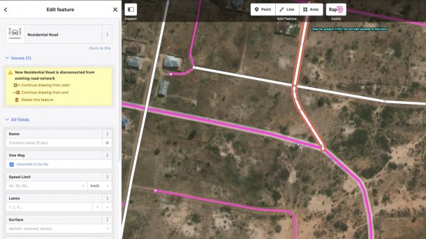 Map With AI: Facebook unterstützt OpenStreetMap-Community