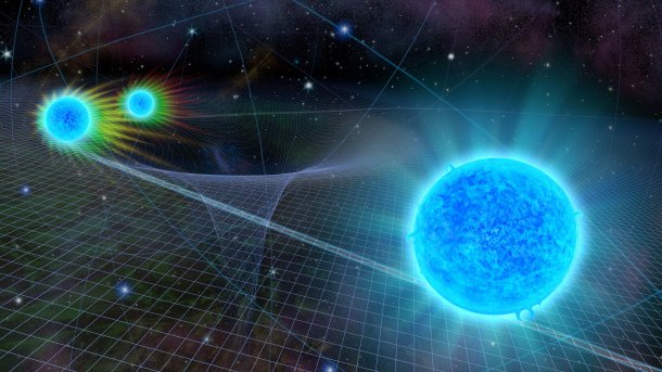 Rasender Stern am Schwarzen Loch: Einstein besteht weiteren Test