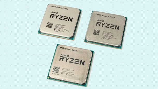 Ryzen-3000-Prozessoren mit vier und sechs Kernen