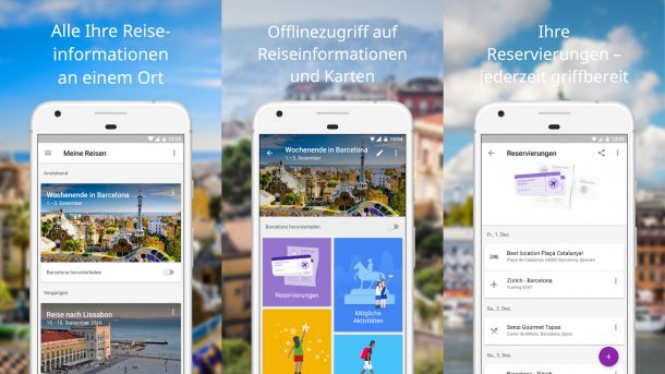 Google stellt Reise-App "Trips" ein