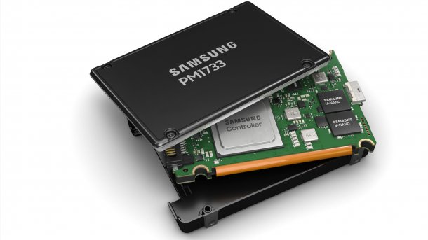 Samsung PM1733: Die schnellste PCIe-4.0-SSD kommt für Server