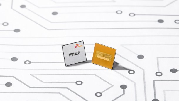 Grafikspeicher: SK Hynix kündigt schnellsten HBM2E-RAM an
