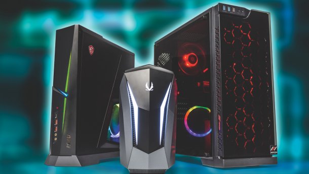 Leistungsstarke Gaming-PCs mit GeForce RTX und Radeon 5700 XT