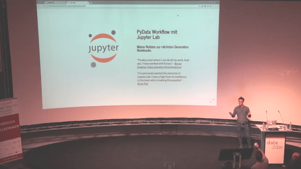 Nico Kreiling: PyData-Workflow mit Jupyter Lab