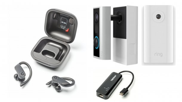 Kurztests: Multi-Gigabit-LAN per USB-C, In-Ear Kopfhörer, Door View Cam