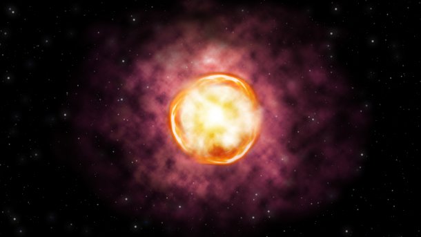 Astronomie: Außergewöhnlich helle und ungewöhnlich abgelegene Supernova entdeckt