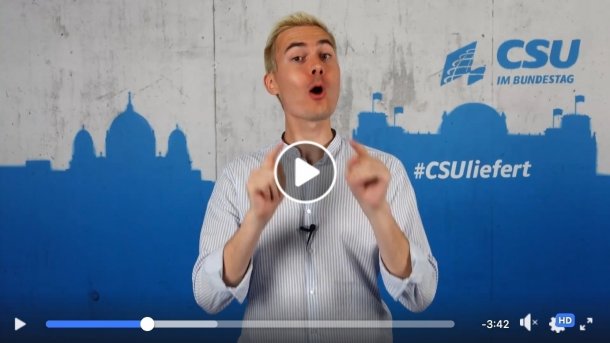 CSU-Landesgruppe startet eigene Social-Media-Show