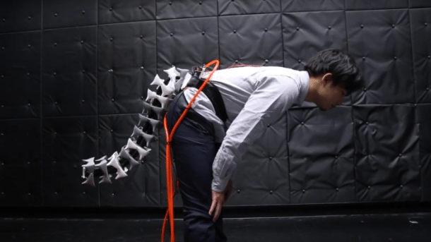 Roboter-Schwanz soll beim Balancieren helfen