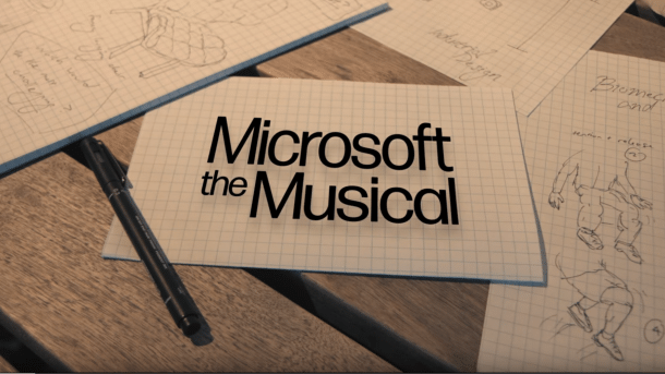 Microsoft, das Musical: Mitarbeiter tanzen Firmengeschichte