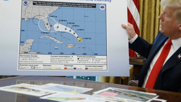 US-Meteorologen zwischen den Fronten: Streit um Trumps Hurrikan-Tweet