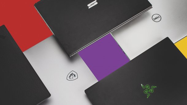 Notebooks mit farbstarken 4K-Bildschirmen von leicht bis potent