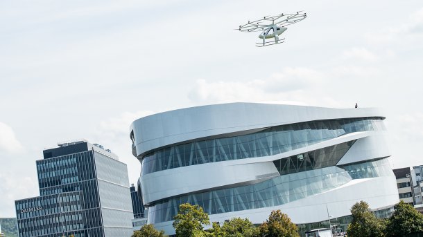 Dem Stau entfliegen - Volocopter hebt über Stuttgart ab