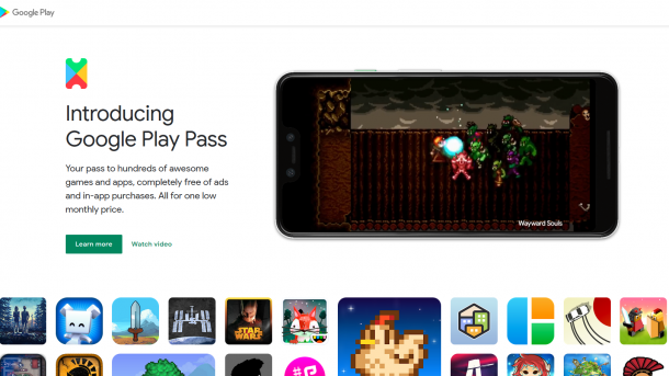 Play Pass: Google führt einen App-Abo-Dienst ein