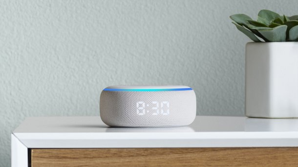 Amazons neuer Echo Dot hat ein LED-Display