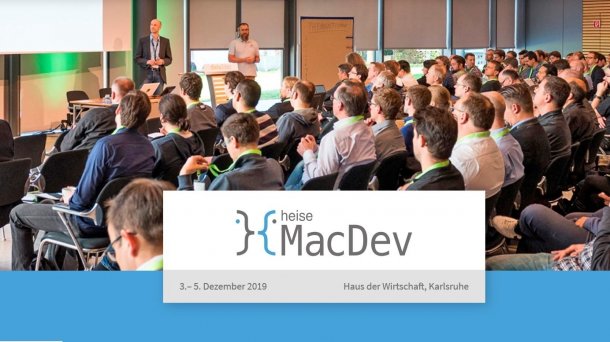 Entwicklerkonferenz: Frühbucherrabatt für heise MacDev 2019 verlängert