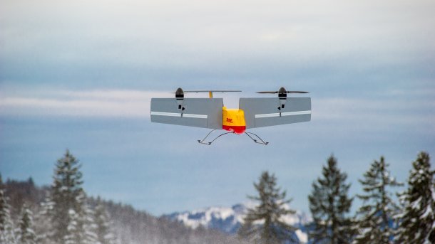 Paketzustellung: "Drohnen sind ein Randthema"
