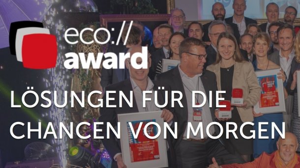 eco://award: Lösungen für die Chancen von morgen