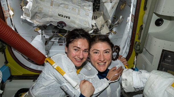 Trump gratuliert Astronautinnen zu "historischem" ISS-Außeneinsatz