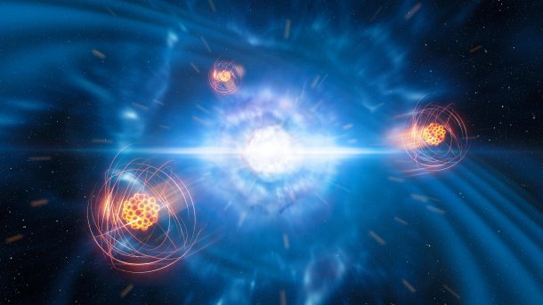 Dank Gravitationswellen: Erstmals frisch entstandenes schweres Element gefunden