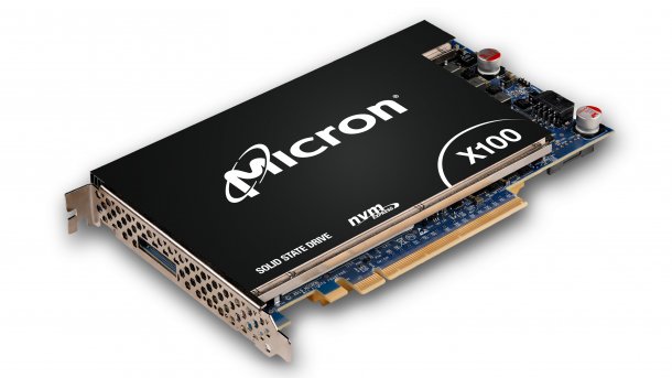 Micron X100: "Schnellste SSD der Welt" dank 3D XPoint