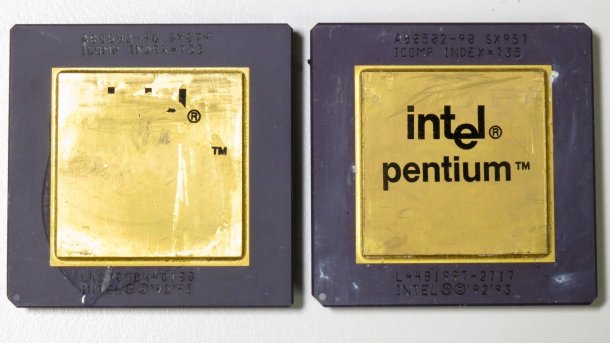 Vor 25 Jahren: Intel Pentium mit FDIV-Bug