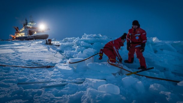 Arktis-Expedition Mosaic: Internet mit 100 Mbps und fünf Mal Zeitumstellung