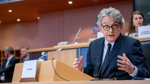 EU-Binnenmarktkommissar: Französischer Kandidat besteht erste Runde im Parlament