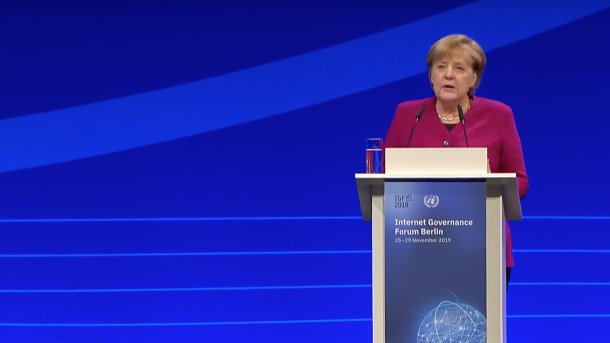IGF: Guterres und Merkel warnen vor Spaltung des Netzes