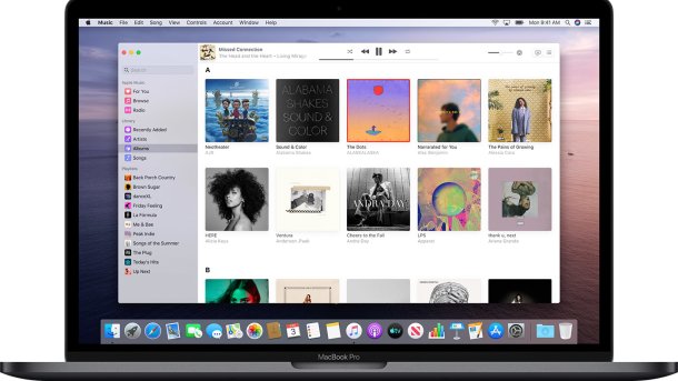 Apple Music Catalina