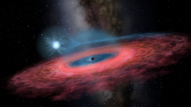 Unerwartet massereiches stellares Schwarzes Loch in der Milchstraße gefunden