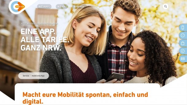 Städteübergreifender ÖPNV: Eine Ticket-App für Bus und Bahn in ganz NRW