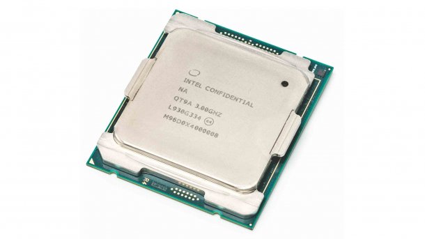 18-Kern-Prozessor Core i9-10980XE mit Cascade-Lake-Architektur