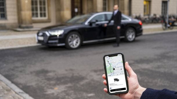 Limousinen-Service Uber Premium in Deutschland gestartet