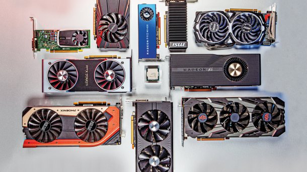 Marktanteile Grafikkarten: GeForce eilt Radeon wieder davon