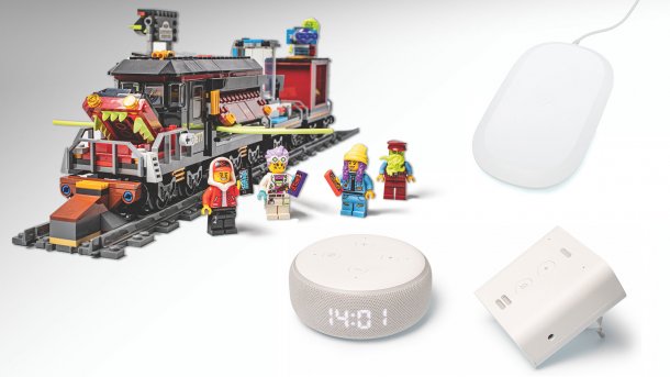 Kurztests: Qi-Ladestation mit Backup, Lego-App mit AR und Smarte Lautsprecher