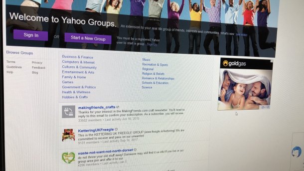 Yahoo verlängert Download-Frist für Groups-Inhalte