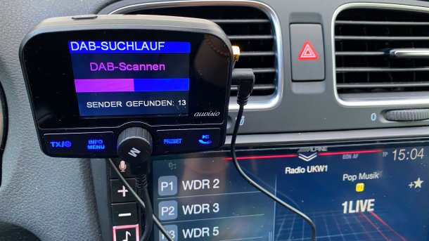 Digitalradio im Auto nachrüsten: DAB+-Adapter ab 25 Euro