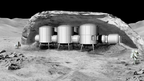 "Damit die Crew nicht durchdreht": Habitat mit Fenster für Mond und Mars