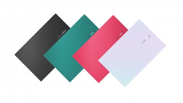 Asus VivoBook S: Bunte Notebooks mit gelber Enter-Taste
