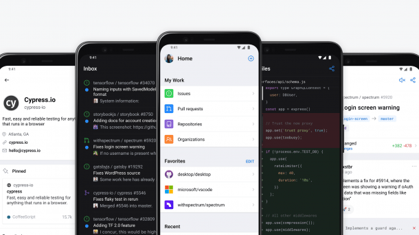 GitHub Mobile: Android App als Beta verfügbar