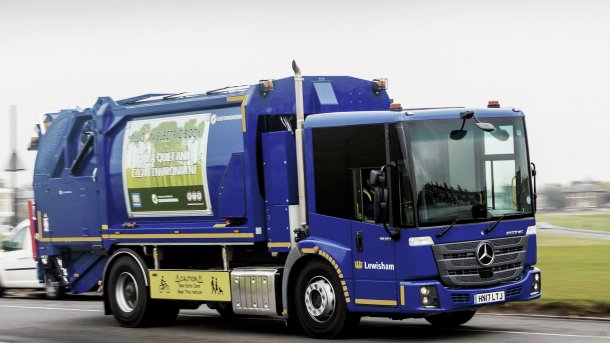 Elektro-Lkw: Daimler elektrifziert die Müllabfuhr