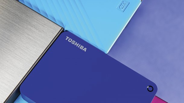 Mobilfestplatten mit 4 TByte Speicherkapazität