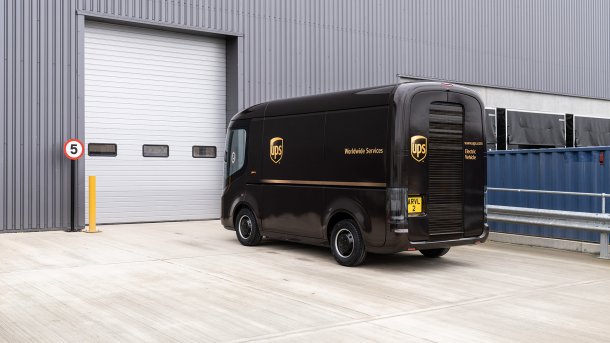 Elektroautos: UPS bestellt 10.000 E-Lieferwagen und beteiligt sich an Arrival