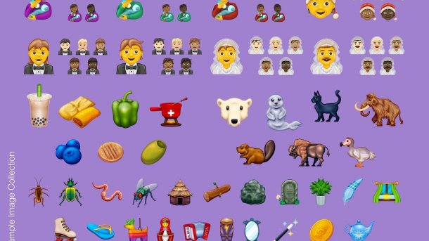 117 neue Emojis: genderneutrale Symbole, Organe und mehr Tiere