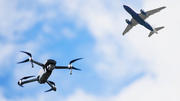 Zwischenfälle mit Drohnen an Flughäfen gehen zurück