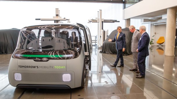 Autonome Autos: Lieferwagen oder Taxi von Jaguar Land Rover