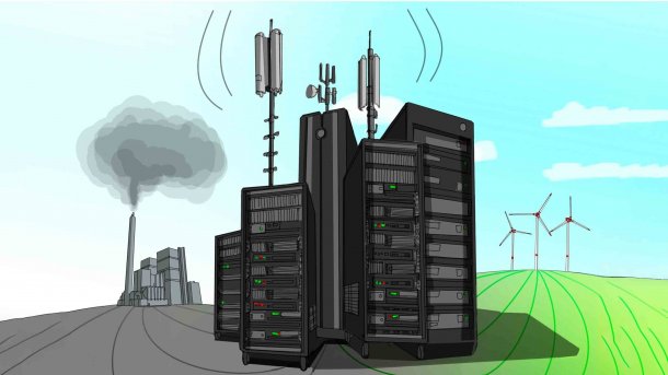 Wie Rechenzentren und Datennetze energetisch effizienter werden