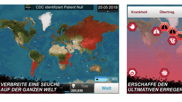 Pandemie-Simulation "Plague Inc" fliegt aus App Store in China
