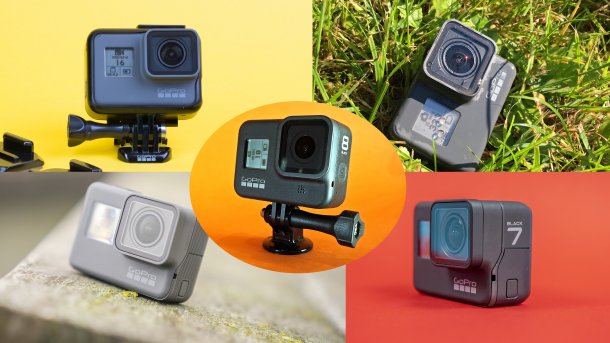Fünf Gopro Heros im Vergleich: Welche Actioncam kaufen?