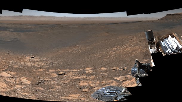 NASA-Rover Curiosity macht 1,8-Gigapxiel-Panorama seiner Umgebung